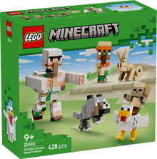 LEGO Minecraft 21592 Chicken Jockey Desert Attack