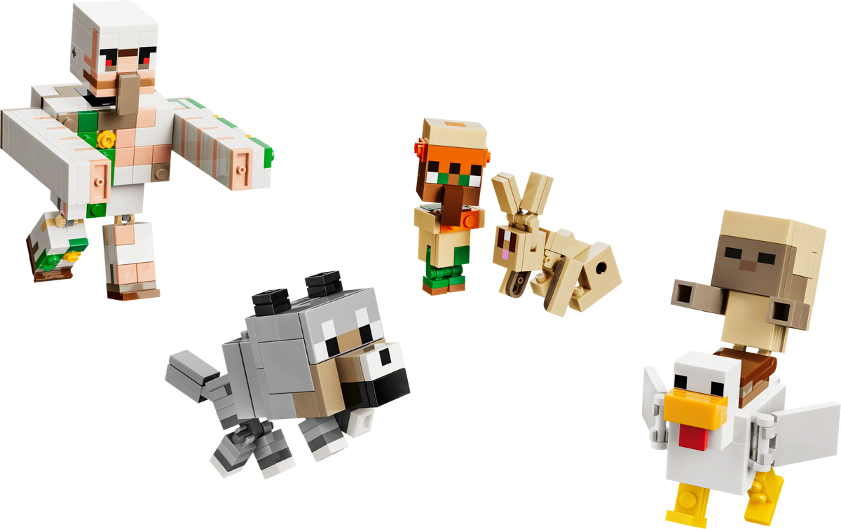 LEGO Minecraft 21592 Chicken Jockey Desert Attack