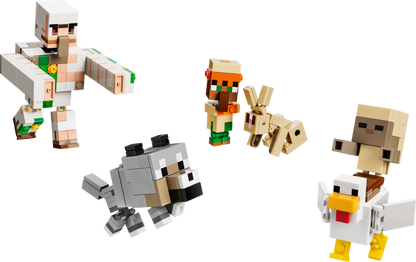 LEGO Minecraft 21592 Chicken Jockey Desert Attack