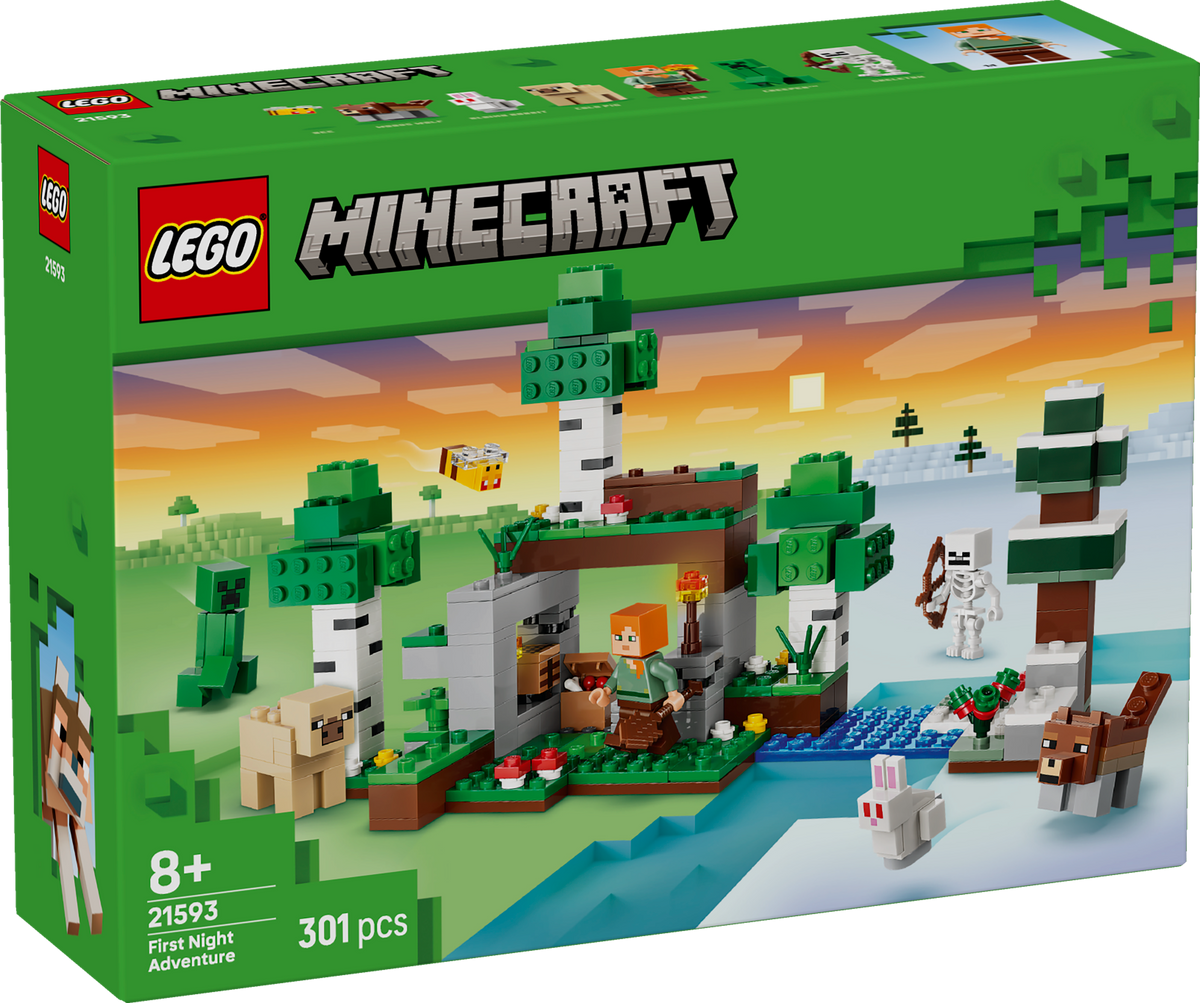 LEGO Minecraft 21593 First Night Adventure