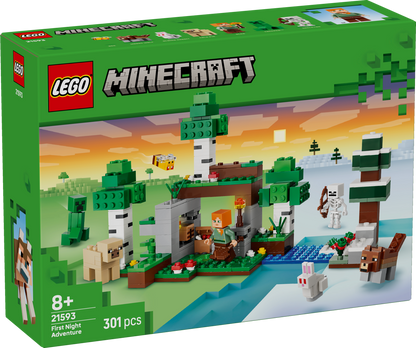 LEGO Minecraft 21593 First Night Adventure