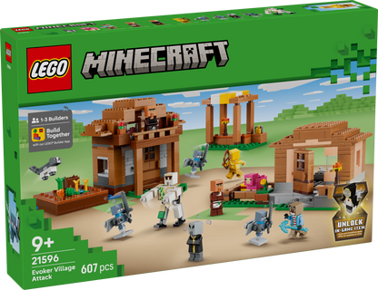LEGO Minecraft 21596 Evoker Village Attack