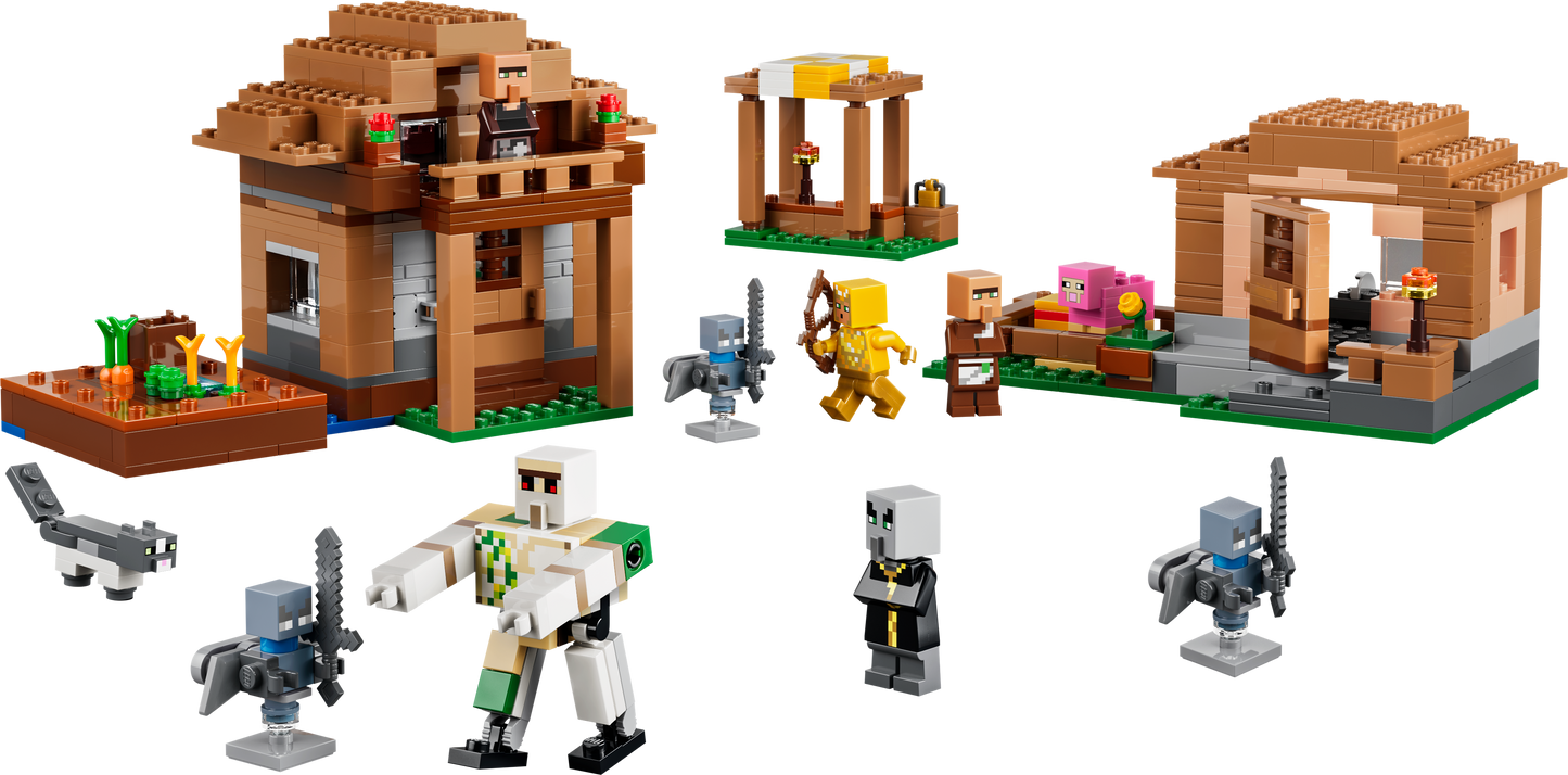 LEGO Minecraft 21596 Evoker Village Attack