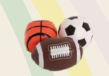 Mookie 4" Soft Ball (Rugby, Soccer, Basketball)