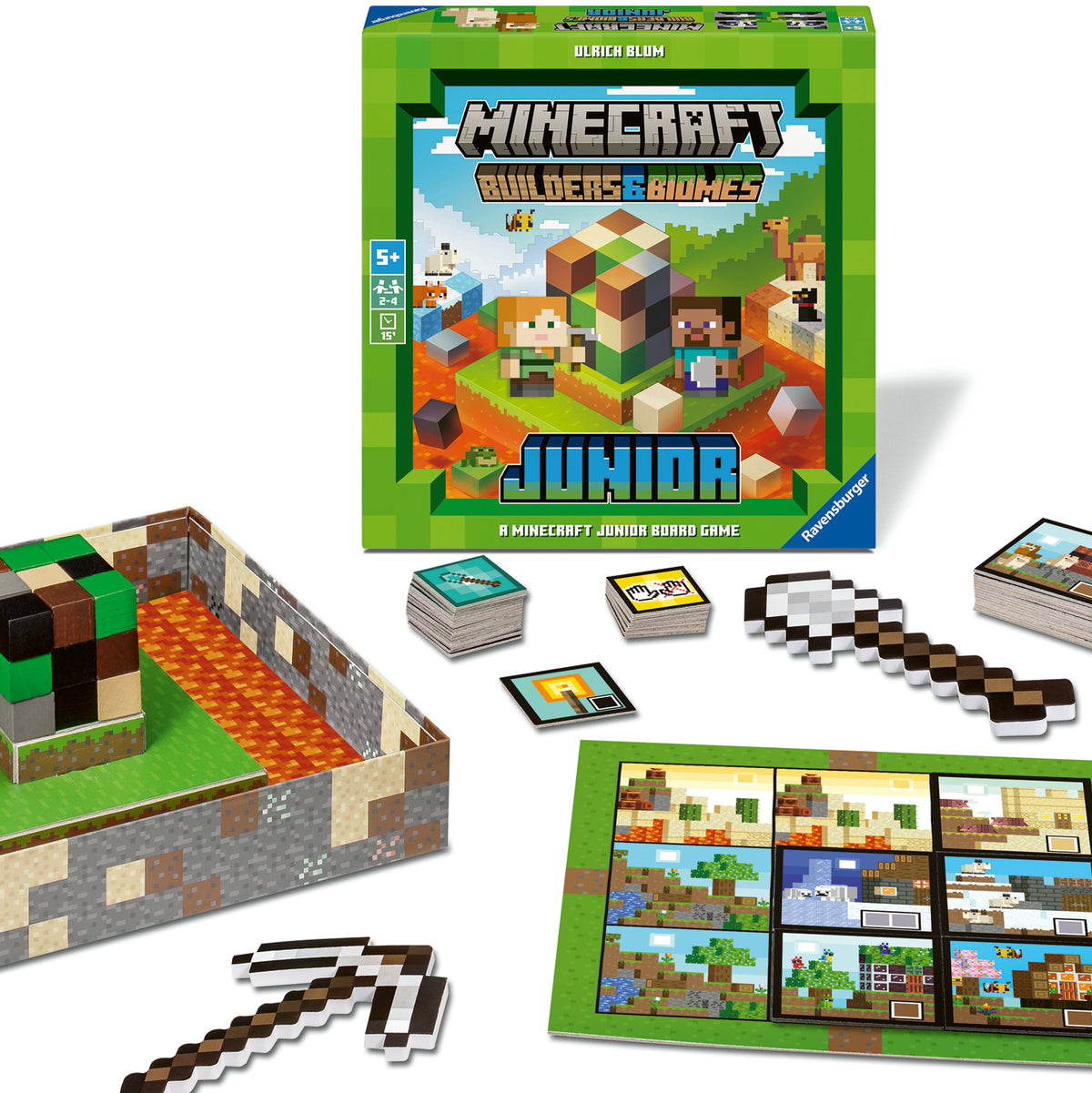 Ravensburger Minecraft Builder & Biomes Junior