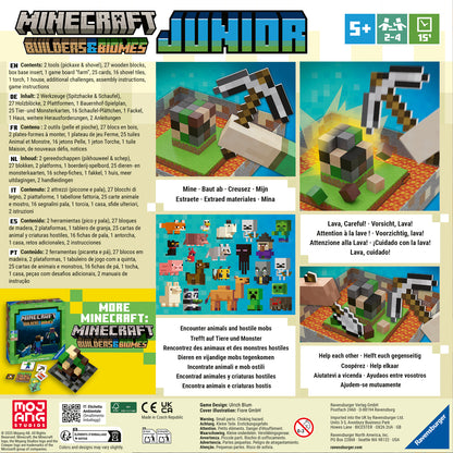 Ravensburger Minecraft Builder & Biomes Junior