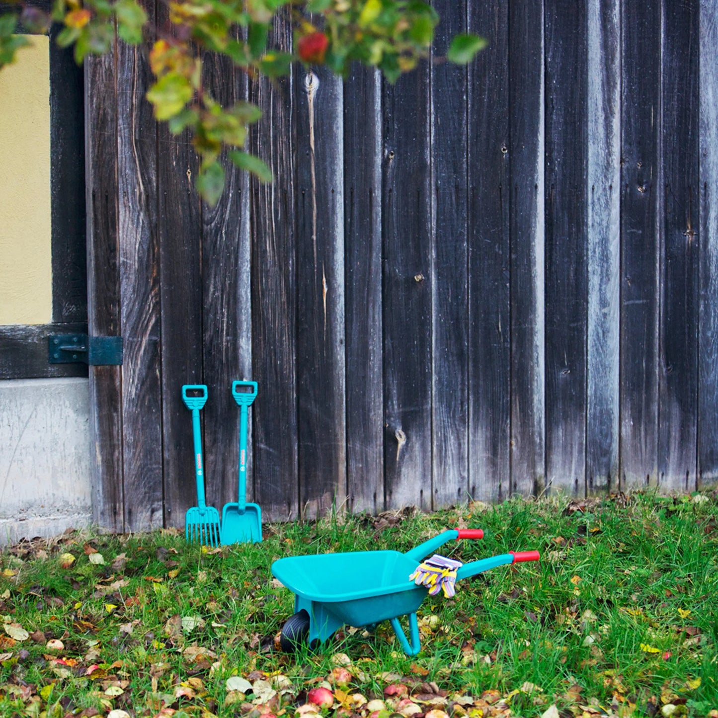 Klein Bosch Garden - Gardener set with wheelbarrow, 4 pcs.