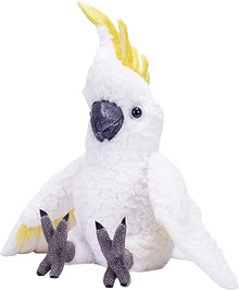 Wild Republic Plush Artist Collection Sulfur Crested Cockatoo 33Cm
