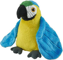 Wild Republic Plush Pocketkins-Eco Blue And Yellow Macaw 13Cm
