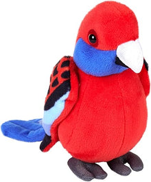Wild Republic Plush Pocketkins-Eco Crimson Rosella 13Cm