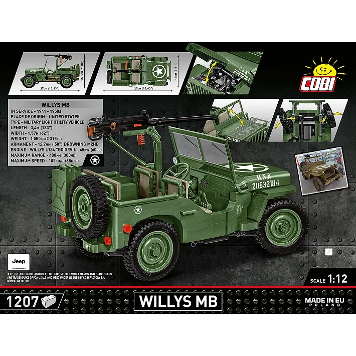 Cobi Willys MB