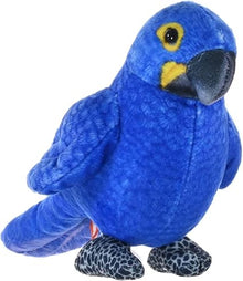 Wild Republic Plush Rainforest Bird Hyacinth Macaw 11.5Cm