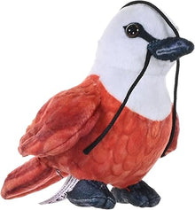 Wild Republic Plush Rainforest Bird Three Wattled Bell 11.5Cm