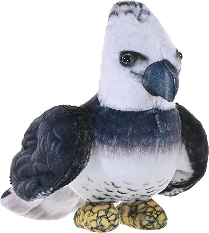 Wild Republic Plush Rainforest Bird Harpy Eagle 11.5Cm