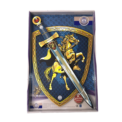 Liontouch  Knight Gift Set, Knight On Horseback, Small Sword And Shield