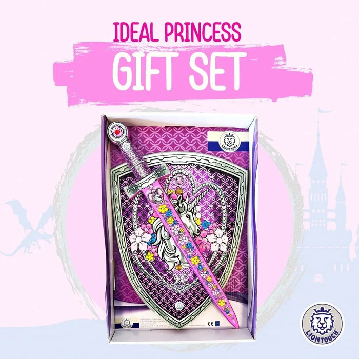 Liontouch  Princess Gift Set, Unicorn, Small Sword And Shield