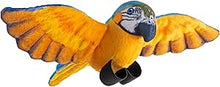 Wild Republic Plush Rainforest Bird Scarlet Blue And Yellow 11.5Cm