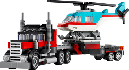 LEGO Creator 31146 Flatbed Truck with Helicopter