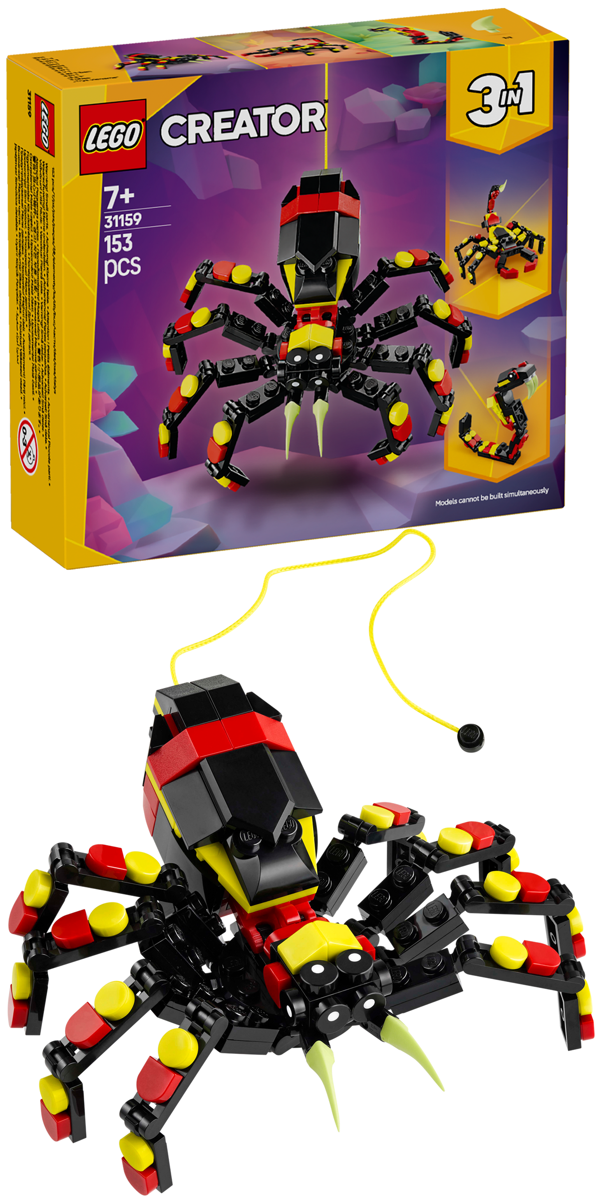 LEGO Creator 31159 Wild Animals: Surprising Spider
