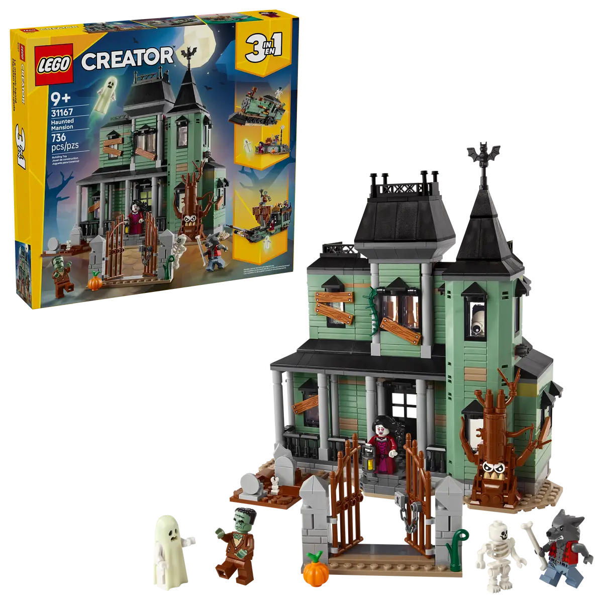 Lego Creator 31167 Haunted Mansion