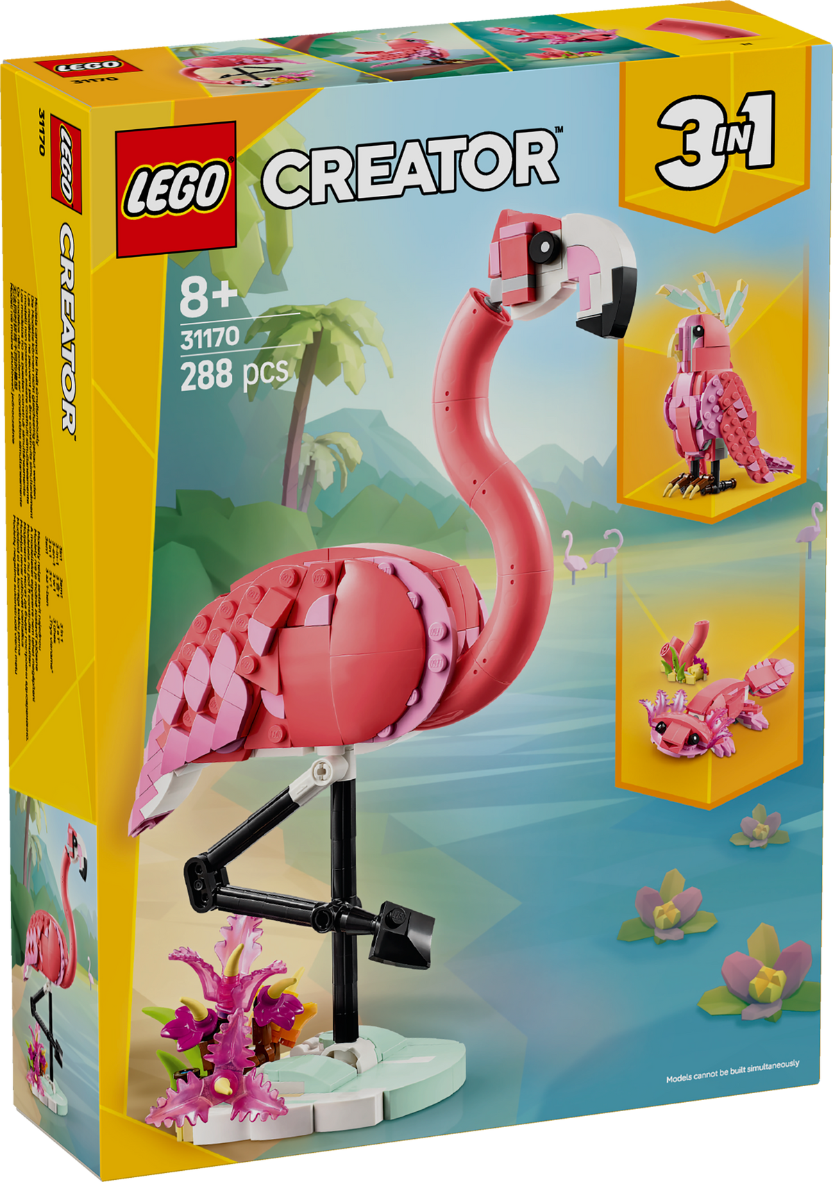 LEGO Creator 31170 Wild Animals: Pink Flamingo