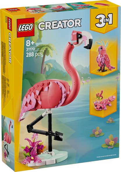 LEGO Creator 31170 Wild Animals: Pink Flamingo