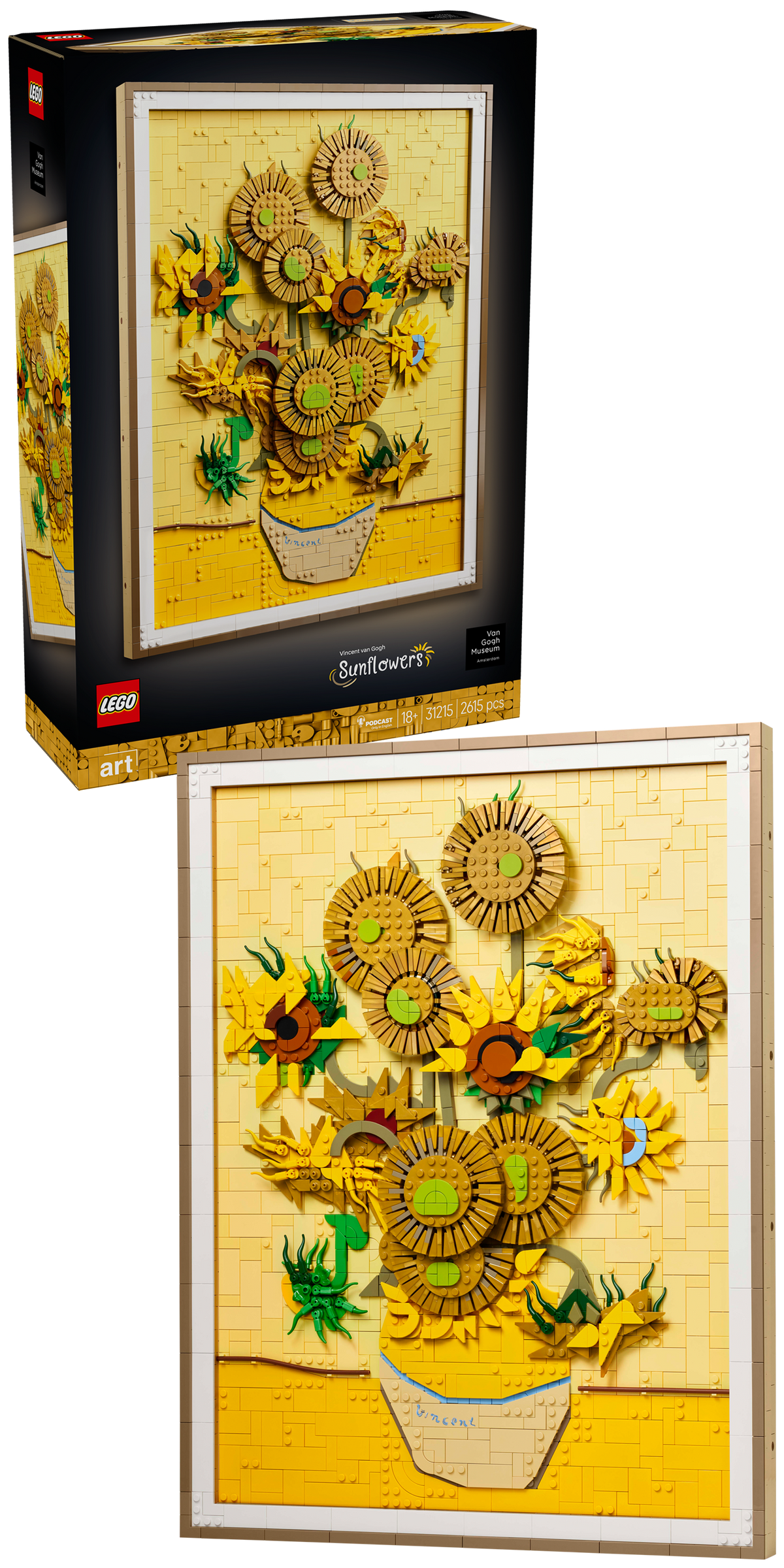 LEGO ART 31215 Vincent van Gogh – Sunflowers