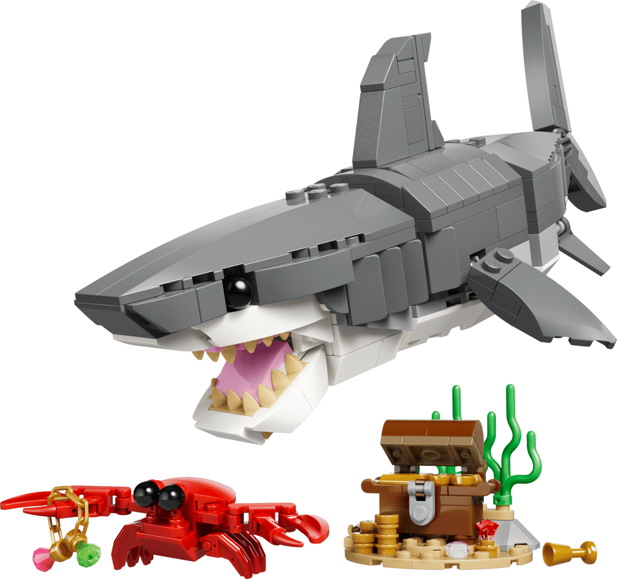 Lego Creator 31381 Fierce Shark with a Treasure Chest
