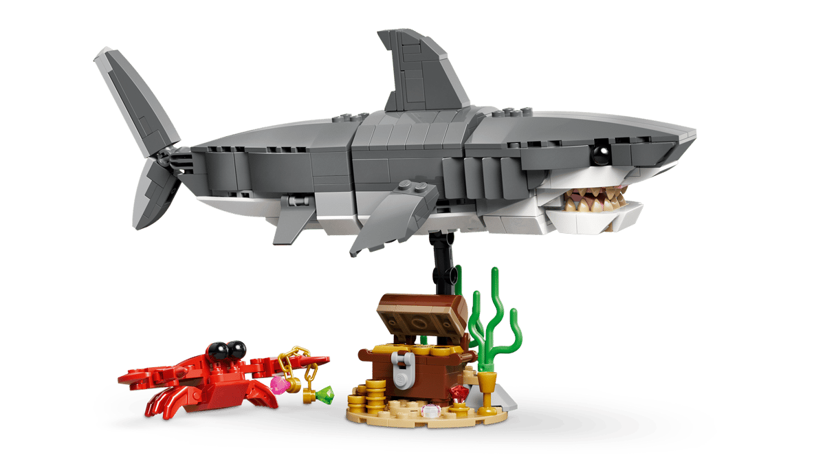 Lego Creator 31381 Fierce Shark with a Treasure Chest