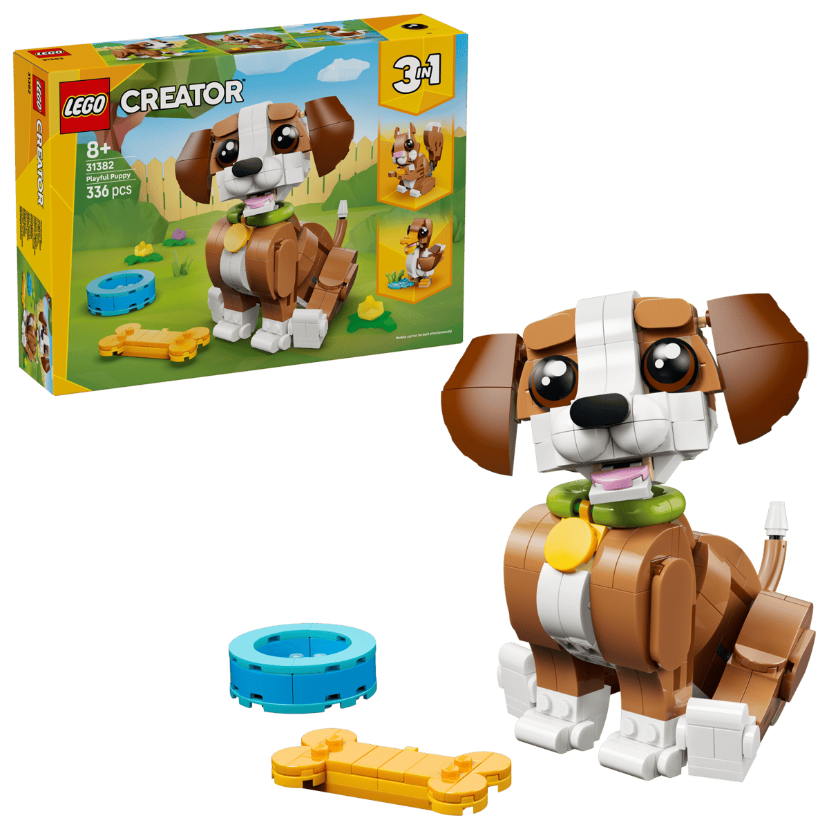 Lego Creator 31382 Cute Animals: Playful Puppy Dog