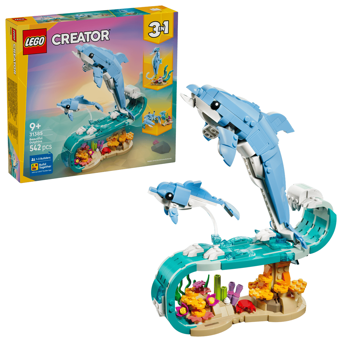 Lego Creator 31385 Sea Animals: Beautiful Dolphins
