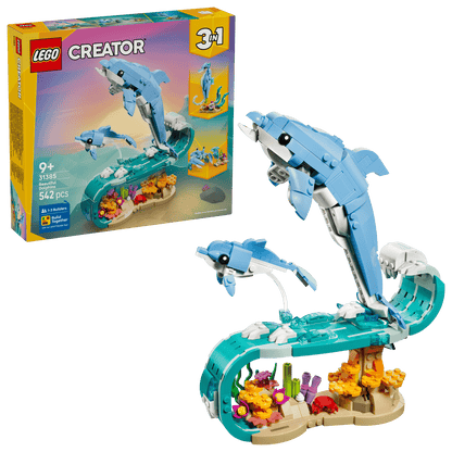 Lego Creator 31385 Sea Animals: Beautiful Dolphins
