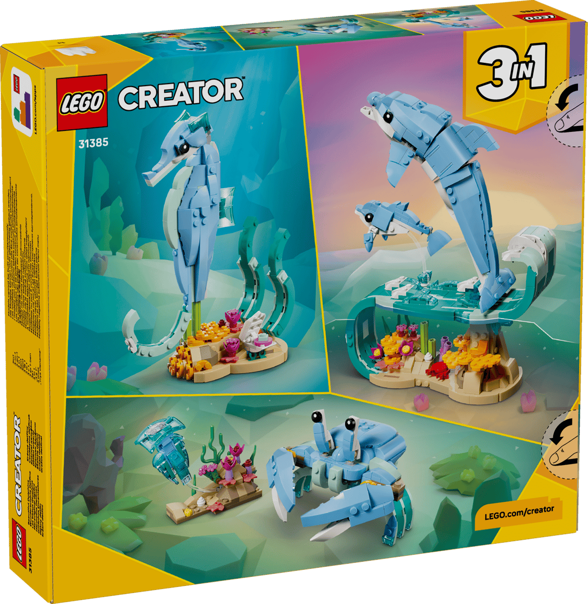 Lego Creator 31385 Sea Animals: Beautiful Dolphins