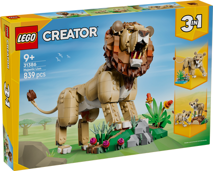 LEGO Creator 31386 Wild Animals: Majestic Lion
