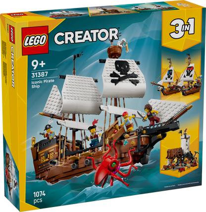 LEGO Creator 31387 Iconic Pirate Ship
