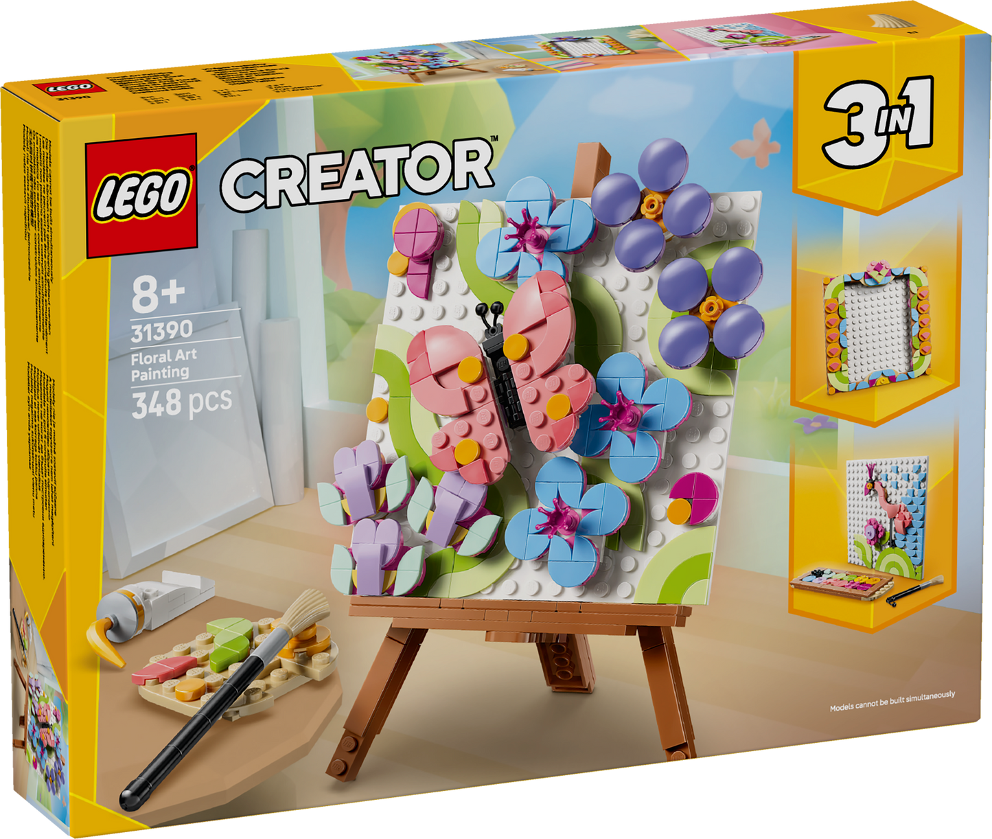 LEGO Creator 31390 Floral Art Decor Painting