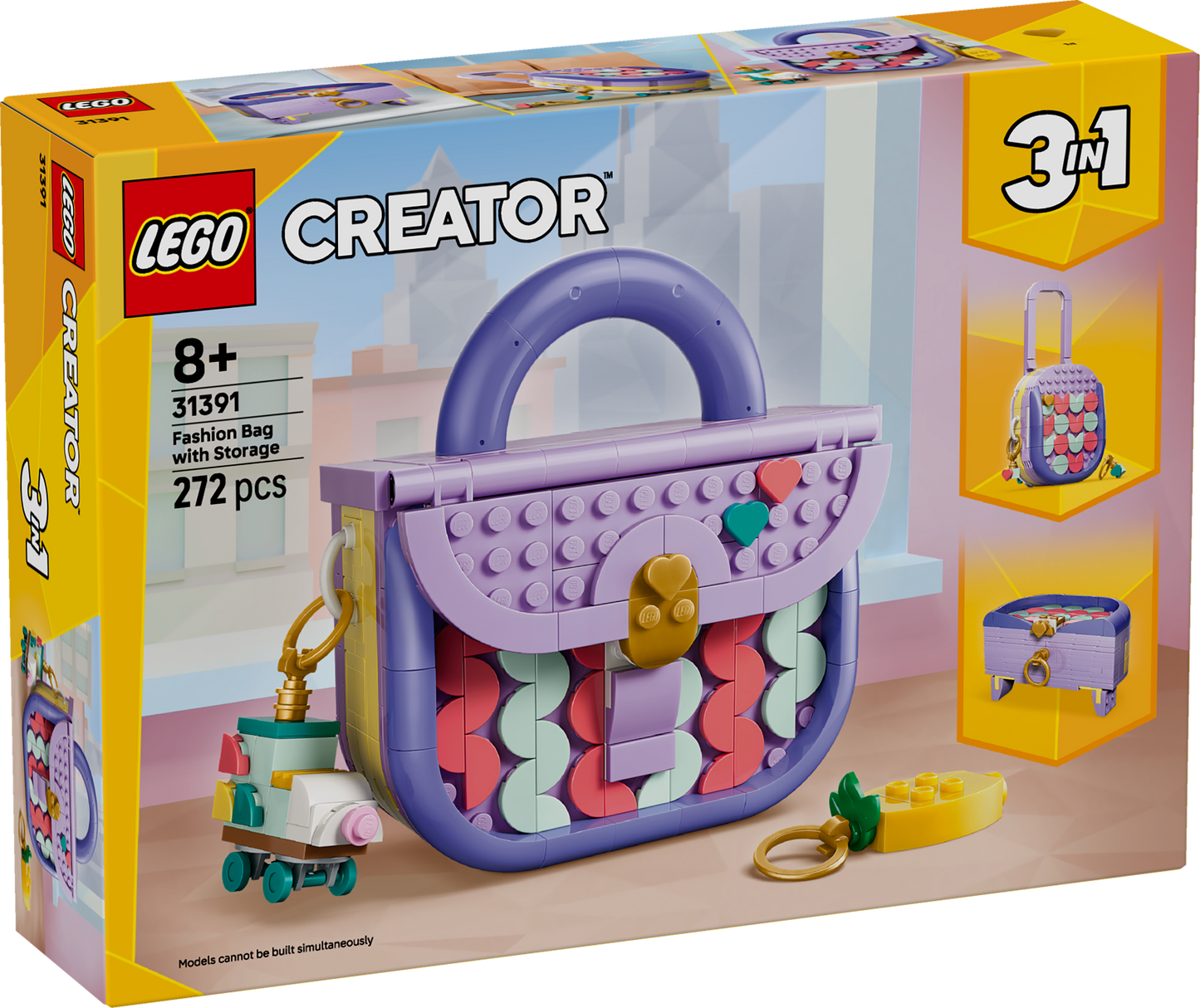 LEGO Creator 31391 Art Fashion Bag with Storage