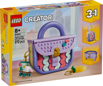 LEGO Creator 31391 Art Fashion Bag with Storage