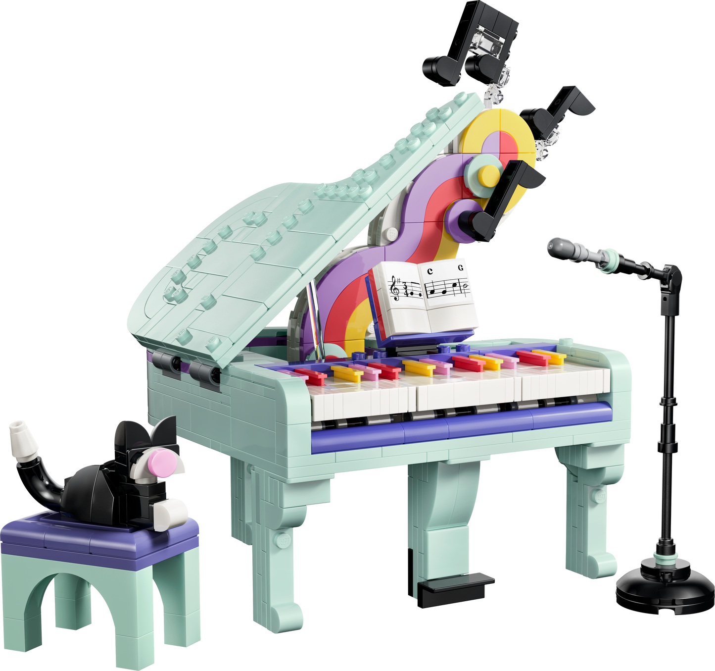 LEGO Creator 31392 Music Decor Piano with Cat