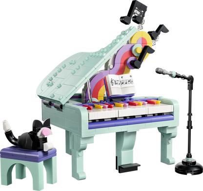 LEGO Creator 31392 Music Decor Piano with Cat