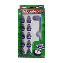 University Games Subbuteo Blue/White Stripes Team Set