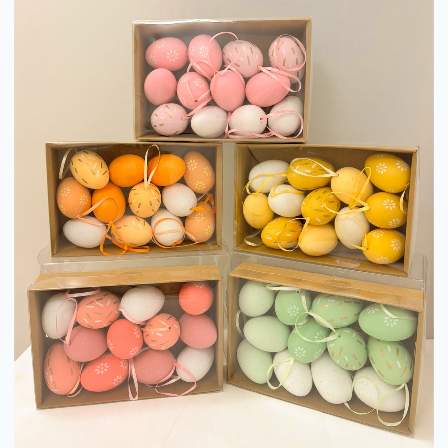 Enchante Easter Eggs 5 assted Colourways 6cm