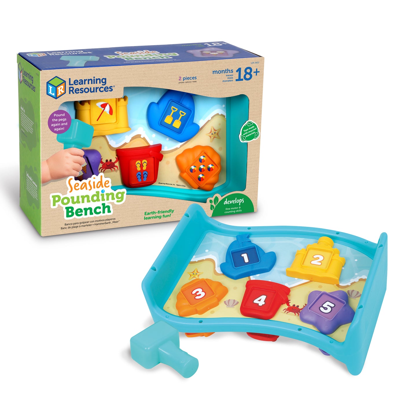 Learning Resources Seaside Pounding Bench