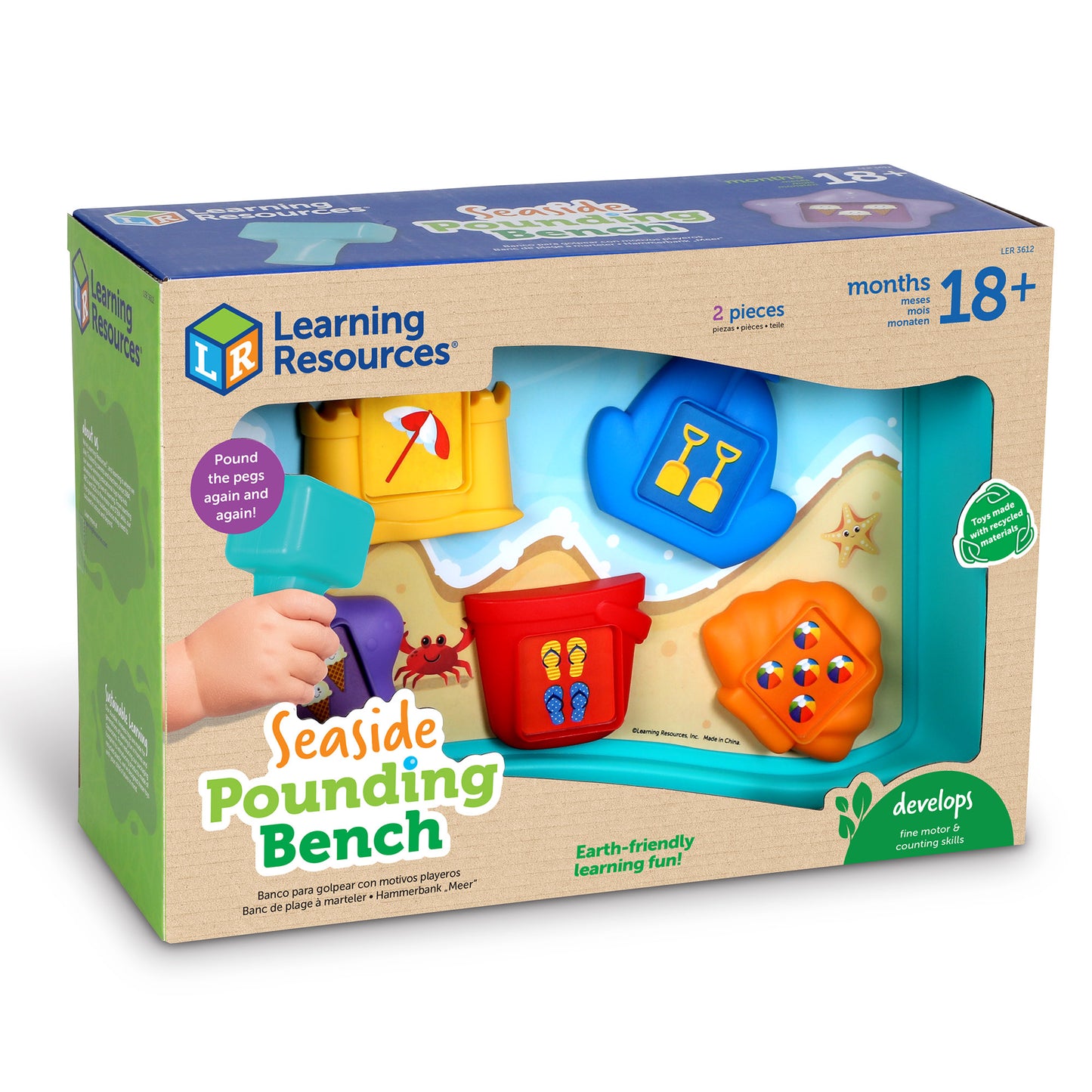 Learning Resources Seaside Pounding Bench