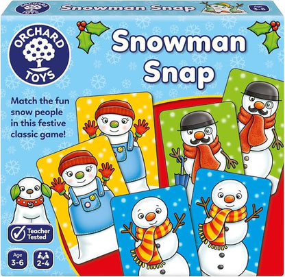 Orchard Toys Snowman Snap Mini Game