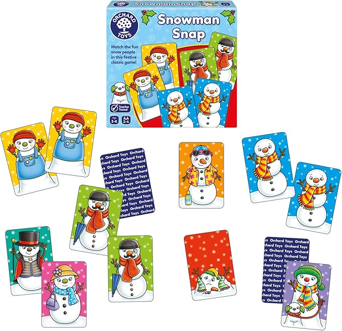 Orchard Toys Snowman Snap Mini Game