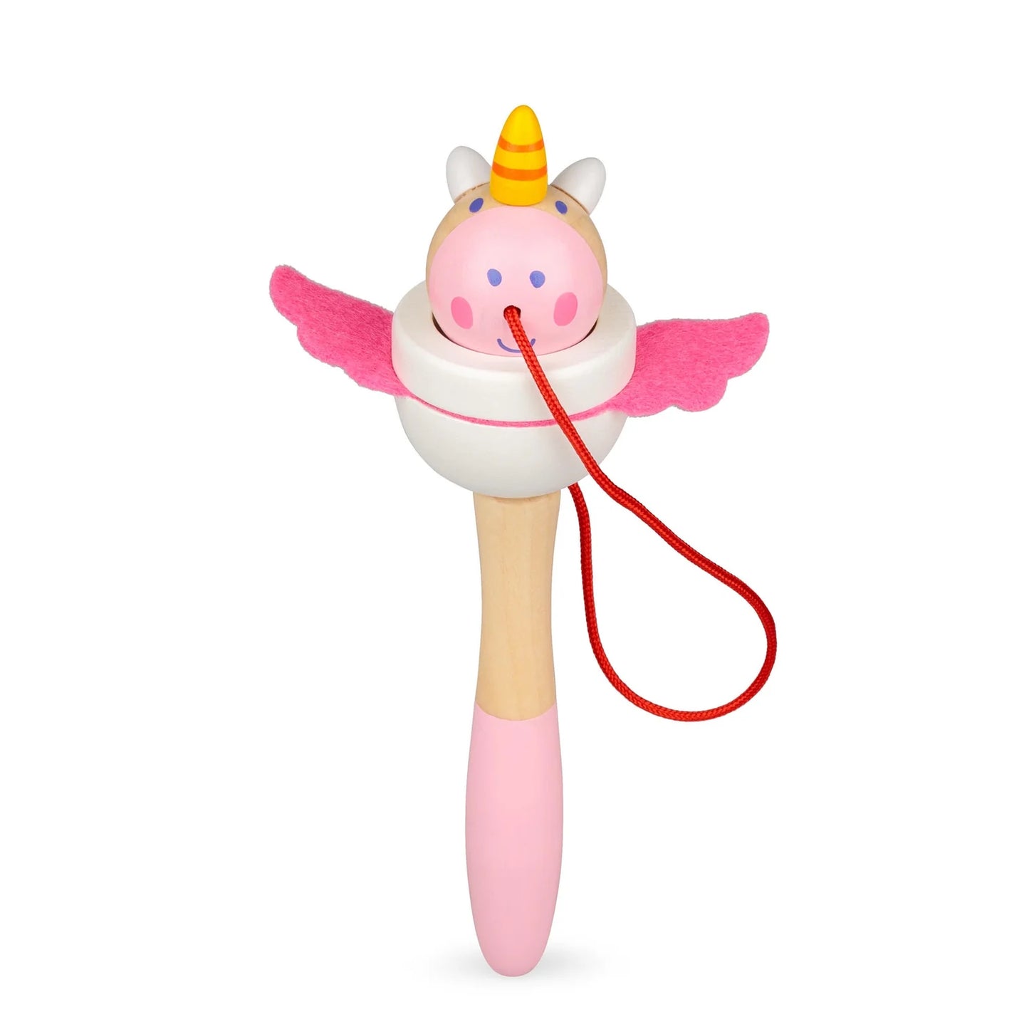 Tobar Wooden Unicorn And Dragon Cup And Ball (1 Colour Chosen at Random)