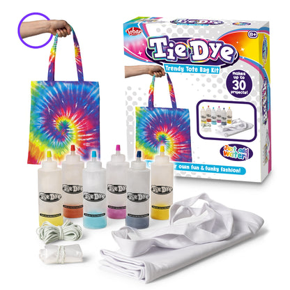 Tobar Tie Dye Trendy Tote Bag Kit
