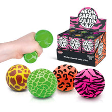 Tobar Scrunchems Neon Safari Squish Ball (1 Chosen at Random)