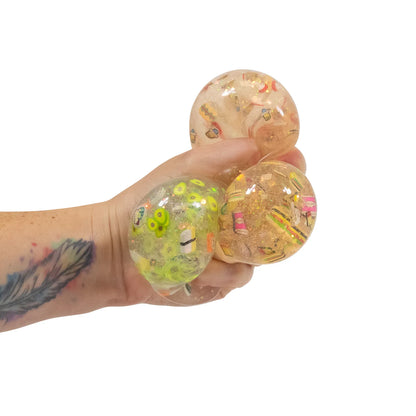 Tobar Scrunchems Fast Food Diddy Squish Balls - 3Pk